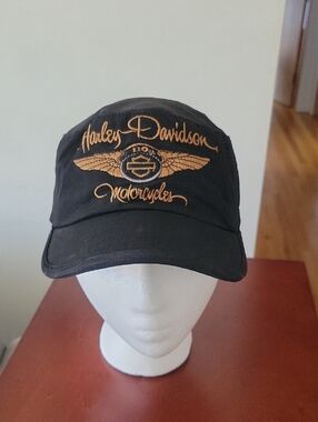 Harley-Davidson 110th Anniversary Hat, O/S, Black/Gold